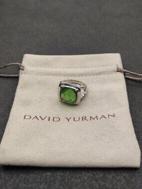 David Yurman 925 Silver Rings with Original Pouch
